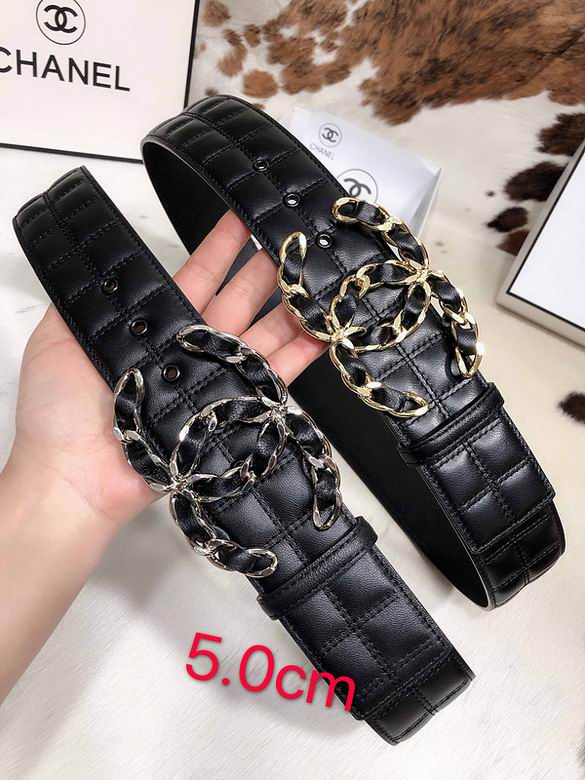 Chanel Belt 50mmX95-115cm 7D06